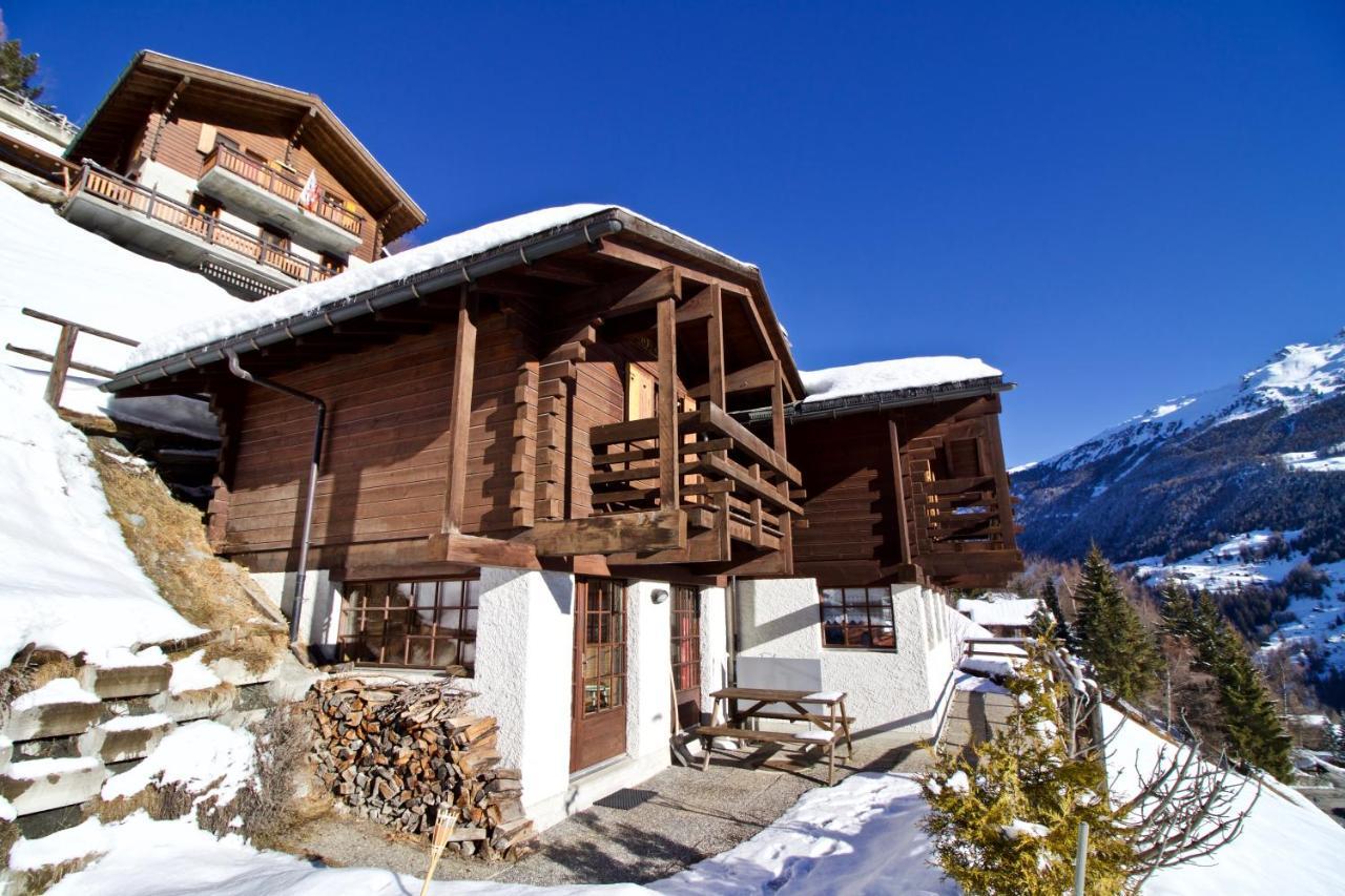 Chalet Abraxas With Astonishing View - Grimentz Villa Buitenkant foto