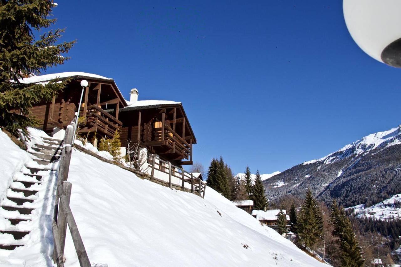 Chalet Abraxas With Astonishing View - Grimentz Villa Buitenkant foto