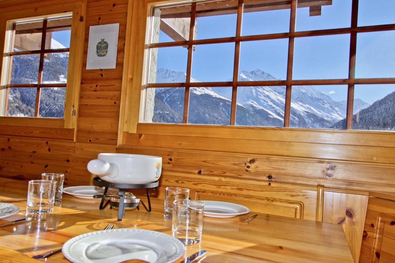 Chalet Abraxas With Astonishing View - Grimentz Villa Buitenkant foto